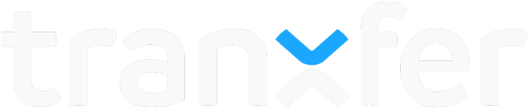 Tranxfer logo negativo